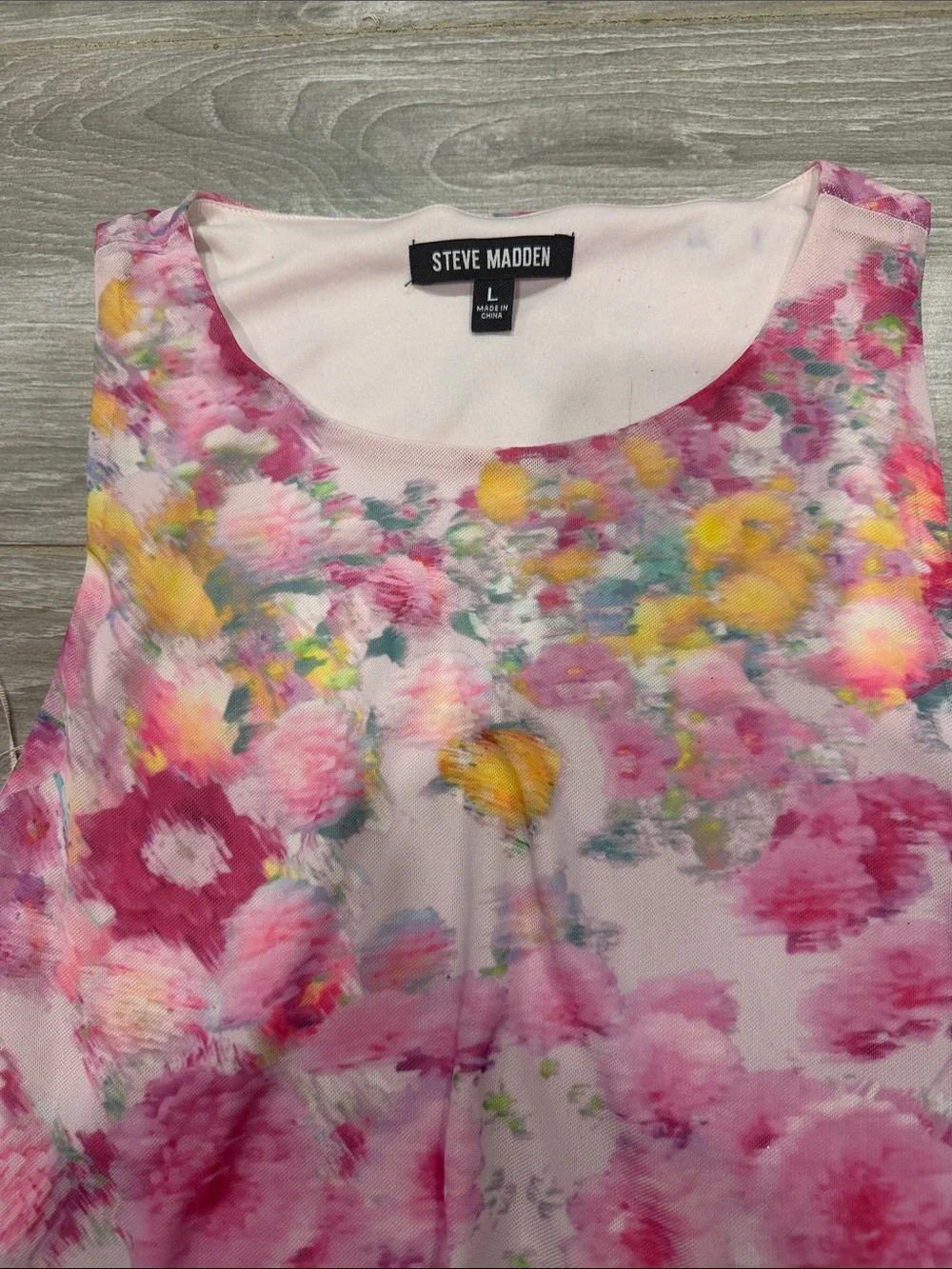 Steve Madden sleeveless floral